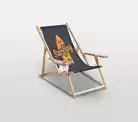 Wooden Deck Chairs With Armrests