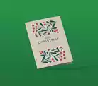 Textured Tweed Christmas Cards
