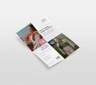 Cross Fold Folded Brochures