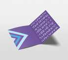 Square Folded Flyers & Leaflets