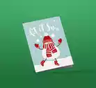 Gloss Laminated Christmas Cards
