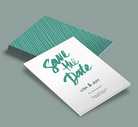 380mic Pulp Save the Date Cards