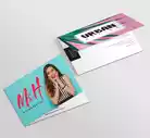 Folded Business Cards Folded Business Cards