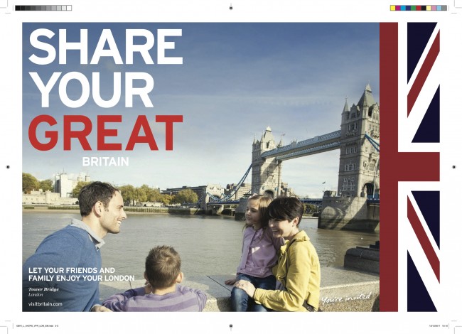london tourism advert