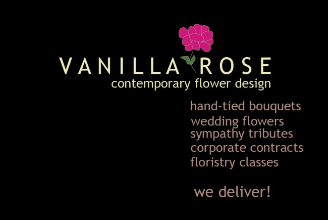 Vanilla Rose London florist Rachael Roberts in the Solopress Printing Spotlight