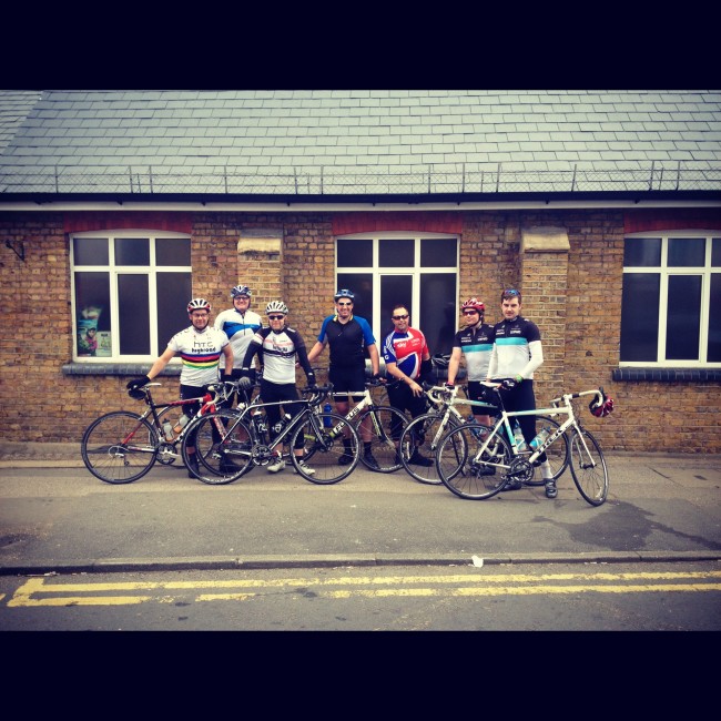 Solopress London to Paris charity bike ride - The Magnificent Seven