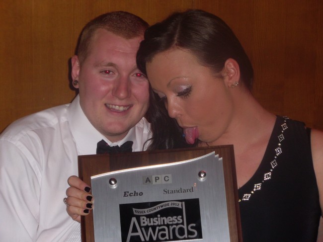 Emma kiss - Solopress Essex Growing Business Award 2012