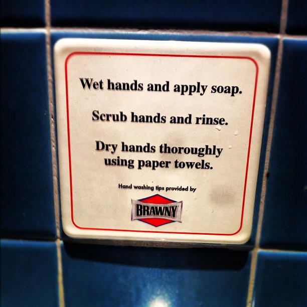 Hand Wash Instagram photo Copyright Solopress 2012