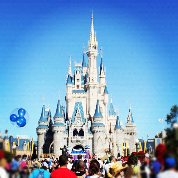 Orlando Magic Kingdom Instagram photo Copyright Solopress 2012