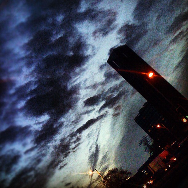 Stormy Night Instagram photo Copyright Solopress 2012