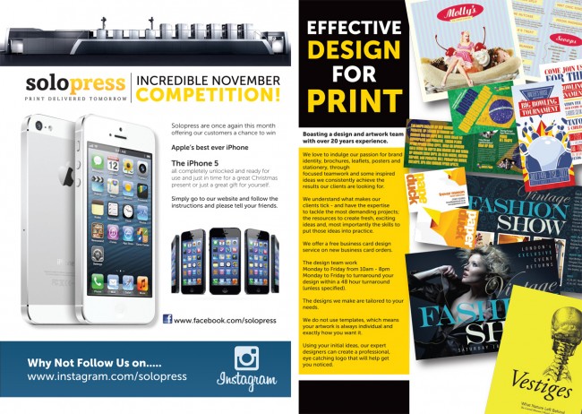How to design a company brochure in the Solopress Printing blog