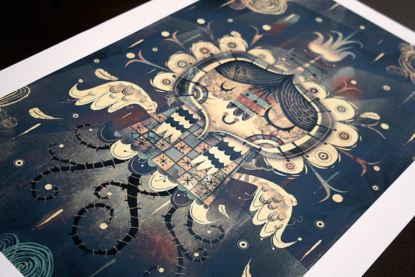 A Giclee Print of an Illustrator's Work
