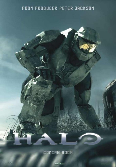 Solopress Design Insight Peter Jackson Cartaz do filme Halo
