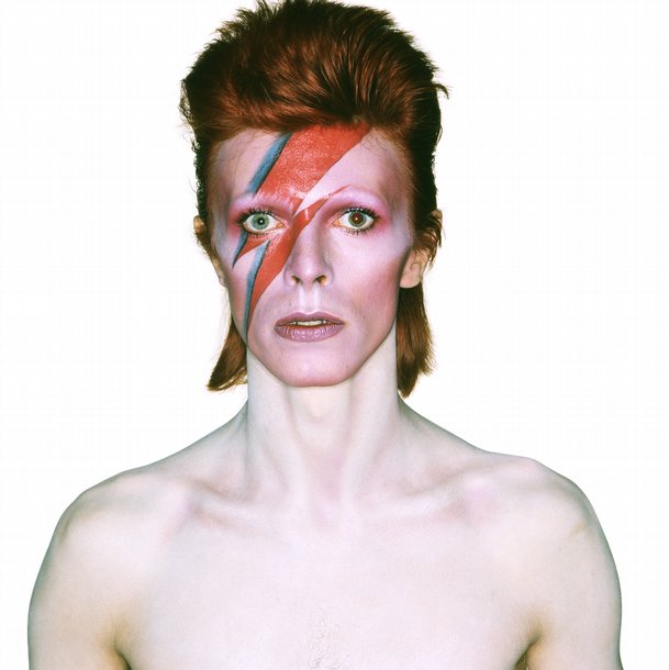 Okładka albumu Davida Bowiego dla Aladdin Sane