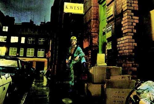 David Bowie Cover für Ziggy Stardust Album