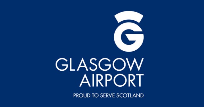Logotipo del aeropuerto de Glasgow