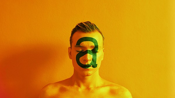 Helvetica face paint