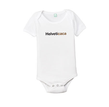 Helvetica onesie