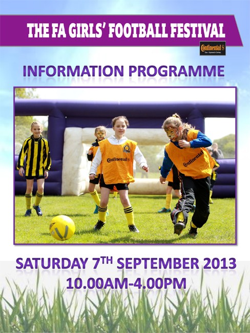 The FA Girls’ Football Festival programme