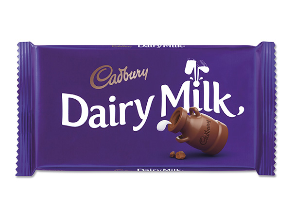 Nuevo diseño del envase de Cadbury Dairy Milk