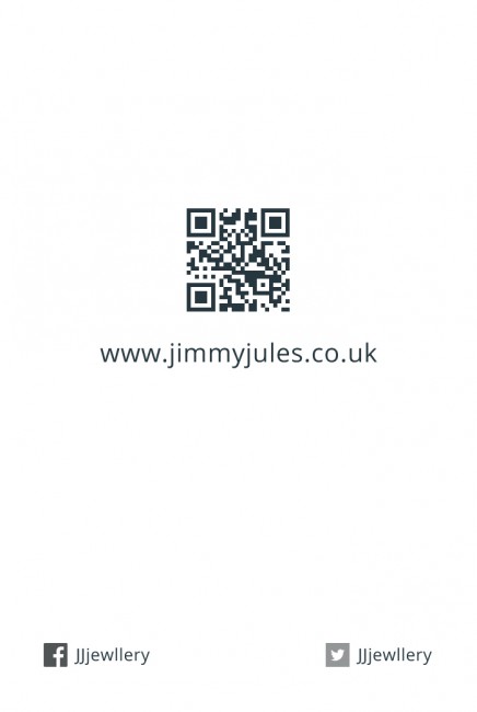 Jimmy Jules London business cards front