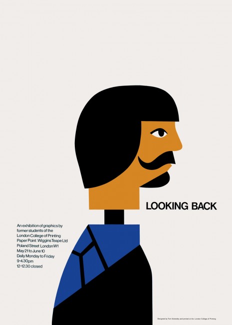 L'affiche "Looking Back" (Regarder en arrière)