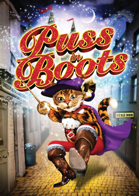 Puss in Boots panto poster
