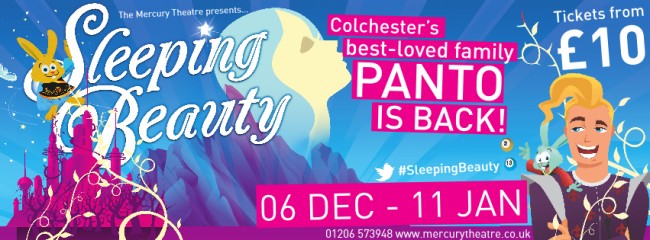 Sleeping Beauty panto poster