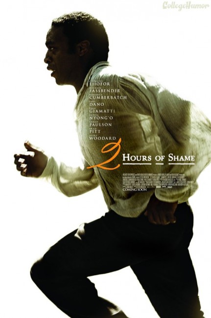 12 Years a Slave alternative movie posters