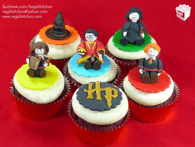 Cupcakes do Harry Potter