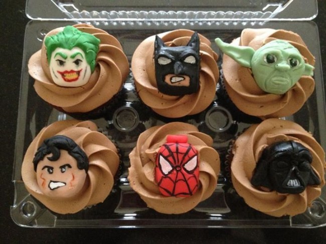 De Joker-cupcake