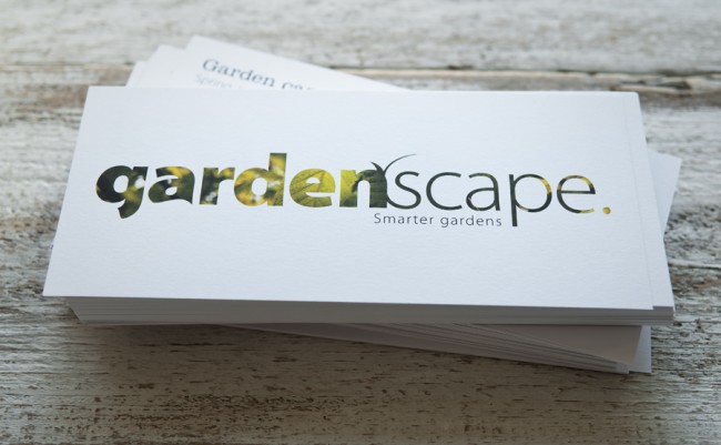 gardening business cards
