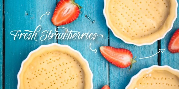 Risotto Script Dessert Font Пример