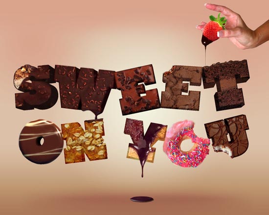 dessert-typography-delicious-tasty-different