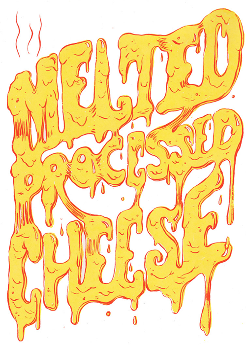 melted-cheese-typography-idea-food-tasty
