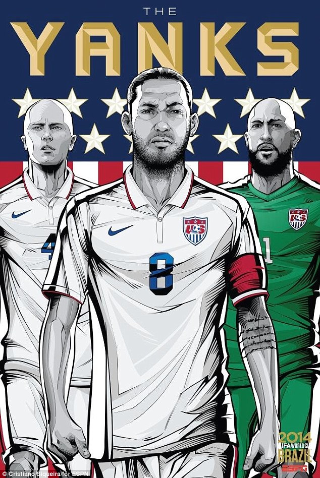 FIFA-World-Cup-2014-USA-Yanks-Football-Soccor-Clint-Dempsey-Micheal-Bradley-Tim-Howard