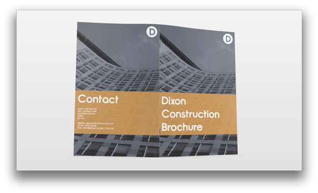How to design a brochure in Photoshop image 12