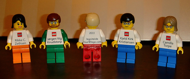 LEGO Minifigs business cards