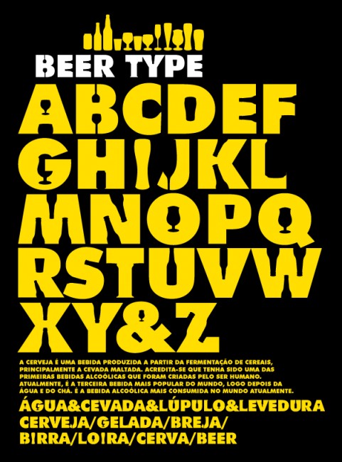 Beer Type by Rogerio Oliveira