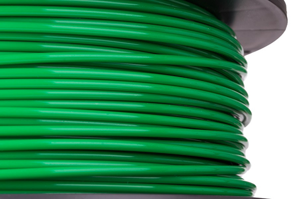 green 3D printing filament