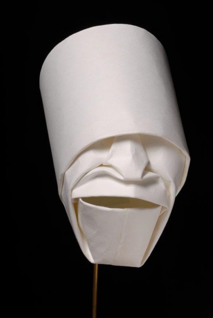 Máscara de papel foto 2