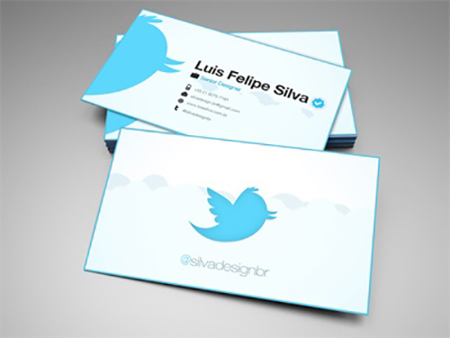 Twitter business cards are all the rage to print your social media