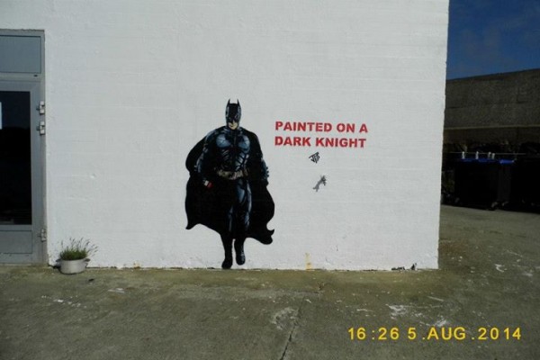 Painted on a Dark Knight by JPS
