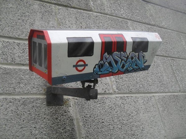 Londense metro CCTV door JPS