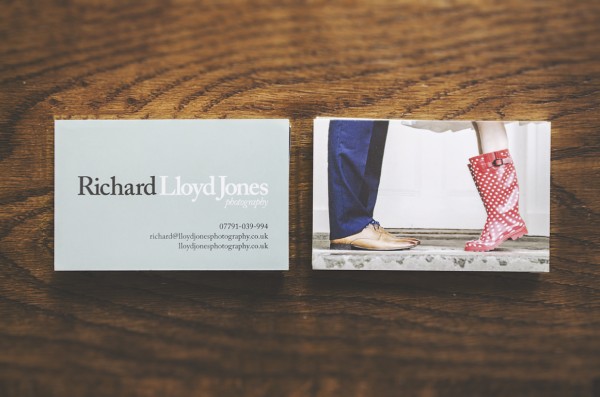 Stylish Business Cards Printed For Lloyd Jones Graphy