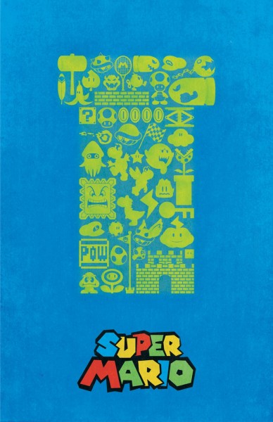 Super Mario poster by Dylan West