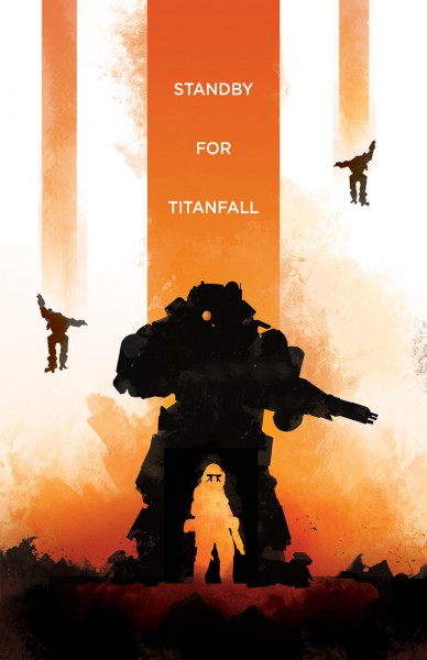 Titanfall-Poster von Dylan West