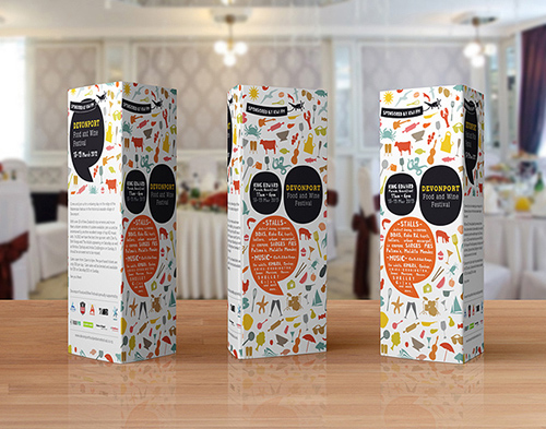 a cool example of table talkers from a ukrainian designer
