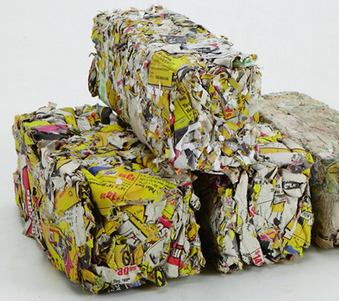 Make It DIY Recycled Paper Fire Bricks