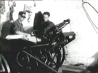 impresión de la primera guerra mundial en las trincheras